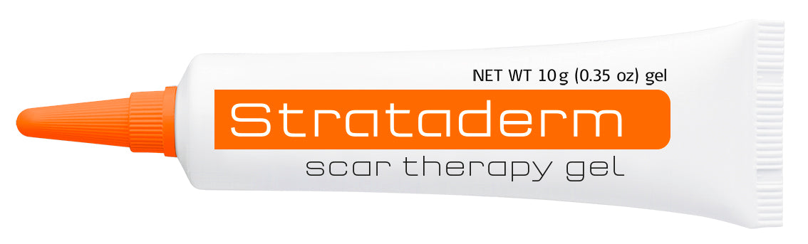 Strataderm is a once per day professional scar therapy gel.