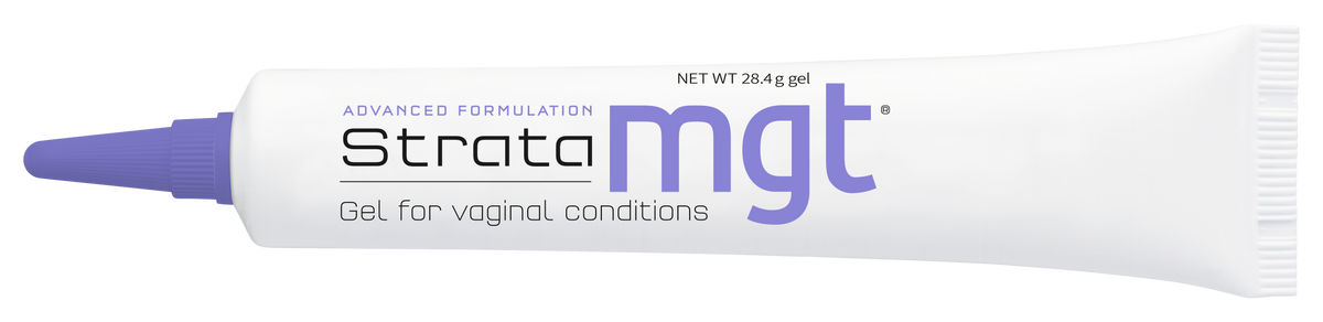 StrataMGT is an innovative gel for vaginal atrophy and lichenoid dermatoses (sclerosus / planus).